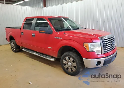 2011 Ford F150 Supercrew из США, поврежденный, VIN 1FTFW1ET2BFC25098